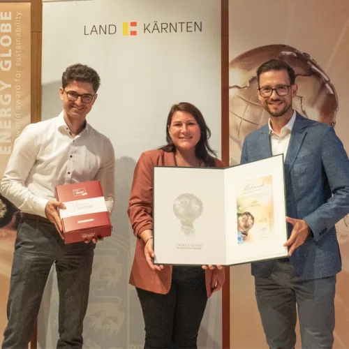 Energy Globe Nominierung für den Sonnenkraft Campus