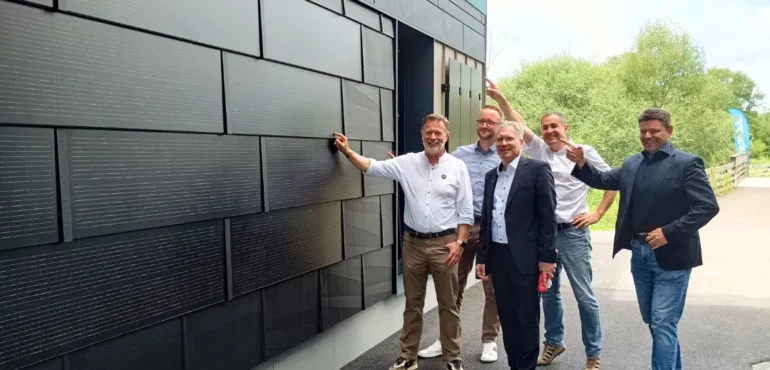 Sonnenstadt trifft Sonnenkraft Campus - Bürgermeister Martin Kulmer zu Besuch am Sonnenkraft Campus