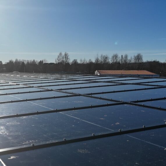 Vivatro 52 kWp PV Tankstellenüberdachung in Deutschland