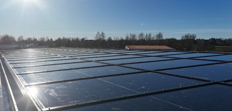 Vivatro 52 kWp PV Tankstellenüberdachung in Deutschland