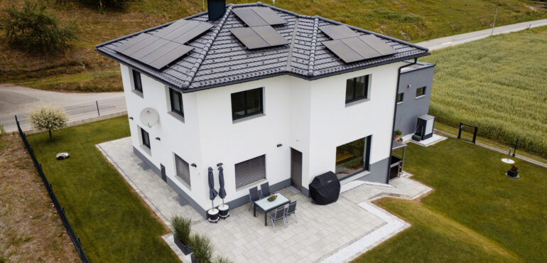 Aufdachanlage Walmdach